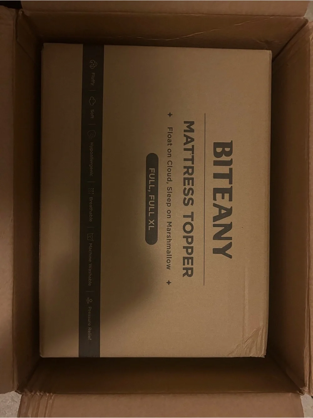 NWT Premium Full/Full XL Memory Foam Mattress Topper